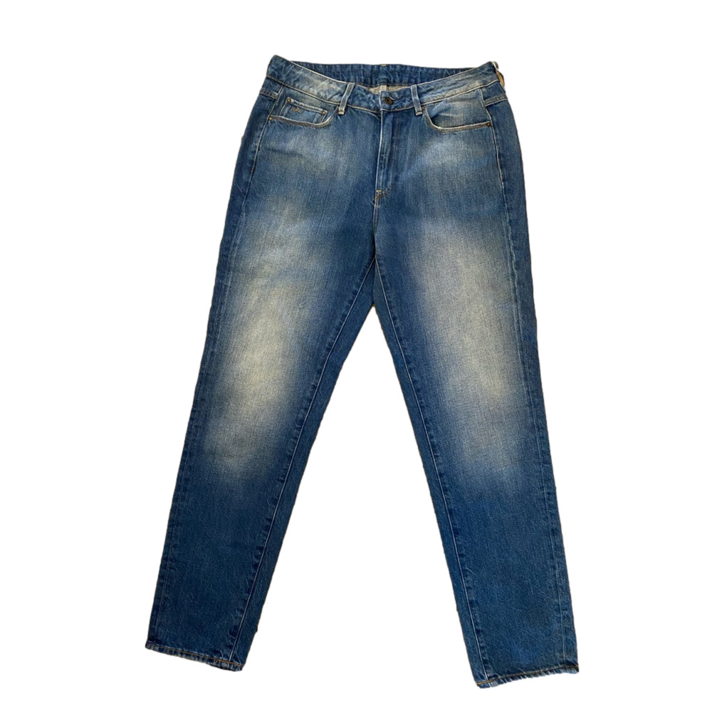 G-Star Raw Jeans Mens 30x32 Blue 90s Tapered Light Wash 3301 Denim Pants